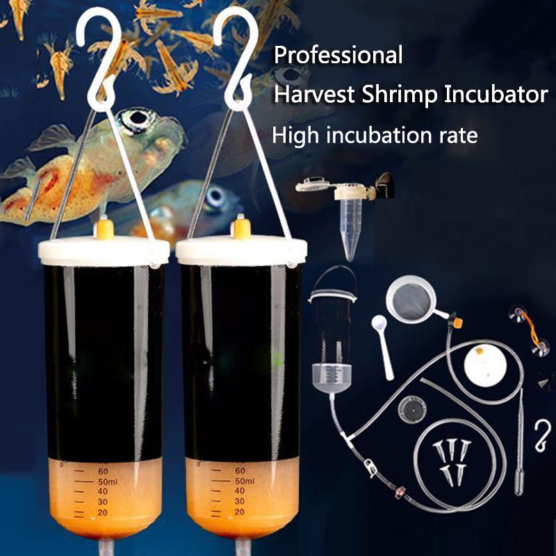 250 мл аквариумный инкубатор для креветок-артемий корм для мальков Fairy Egg Artemia Alive Hatch Kit Fish for Tank Equipment Kits Eggs Hatcher