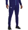 UA Pique Track Midnight Navy XL Pants, White,