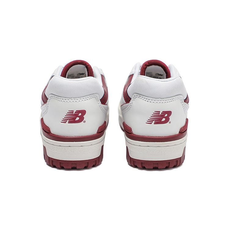 New Balance Кроссовки унисекс 550 Burgundy White Sea-Salt BB550LI1