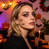 3D Simulation Injury Makeup Halloween Fake Scar Stickers Realistic Latex Wound Tattoos for Funny Prank Items Costume Makeup Special Effects