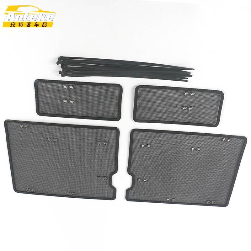 Middle Screening Mesh Front Grille Mesh For Hyundai Palisade Front Grille Net Cover Stainless steel Accessories