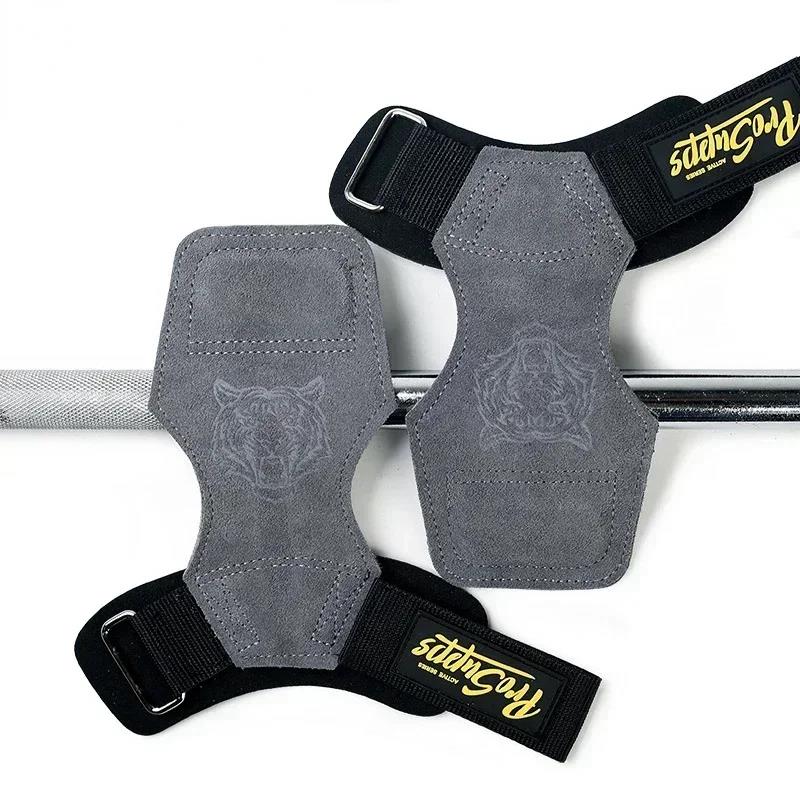 Cowhide Gloves for The Gym Weight Lifting Training Crossfit Fitness Workout Palm Protector Horizontal Bar Wrist Support 1