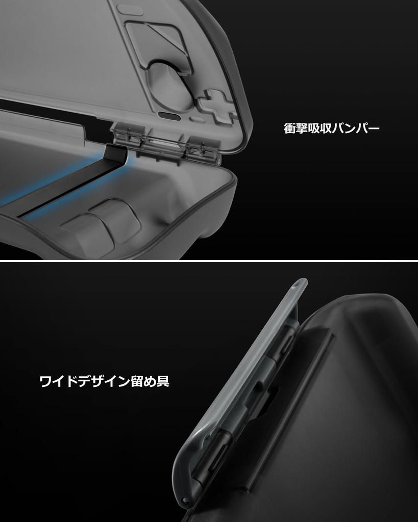 Совместимая модель Steam Deck OLED Защитный чехол Tomtoc Steam Deck Жесткий чехол для хранения Протестированный на падение Чехол для переноски Пылезащитный, влагозащищенный Зарядка USB Type C