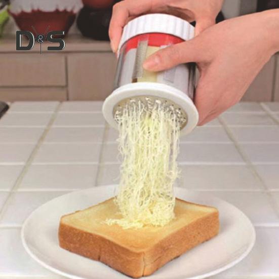 Cheese Grater Shredder Slicer Butter Mincer Mill Fruits Grinder for Easy Cleaning Removable Parts Handheld Cheese Grater for Nuts Vegetables Chocolate
