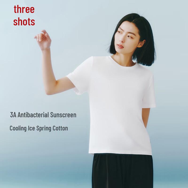 Футболка Sanqiang Ice Spring Cotton Cooling UPF50+ для защиты от солнца