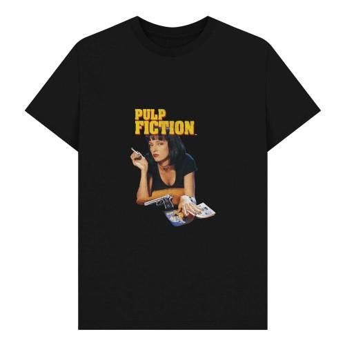 Pulp Fiction Unisex Adult Mia Wallace Vintage T-Shirt