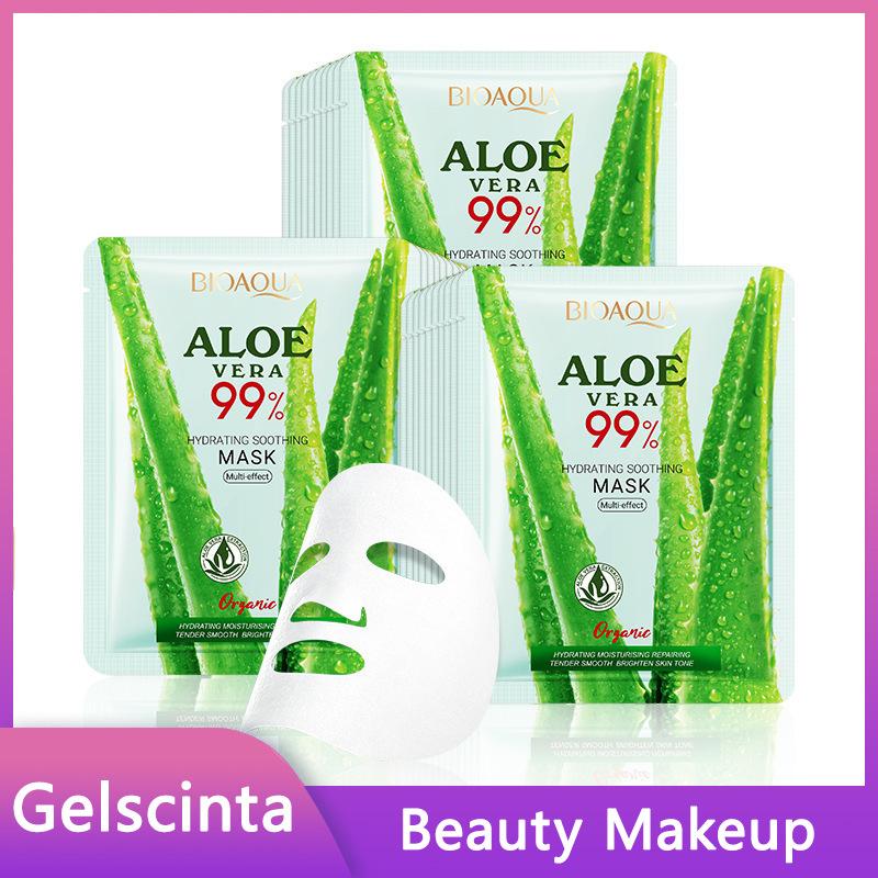 Aloe Vera Mask BIOAOUA Moisturizing & Soothing Nourishing Moisturizing & Hydrating