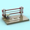 MOC Собранный конструктор игрушечный набор Подарочная модель Brickheadz Boxing Champion Boxin