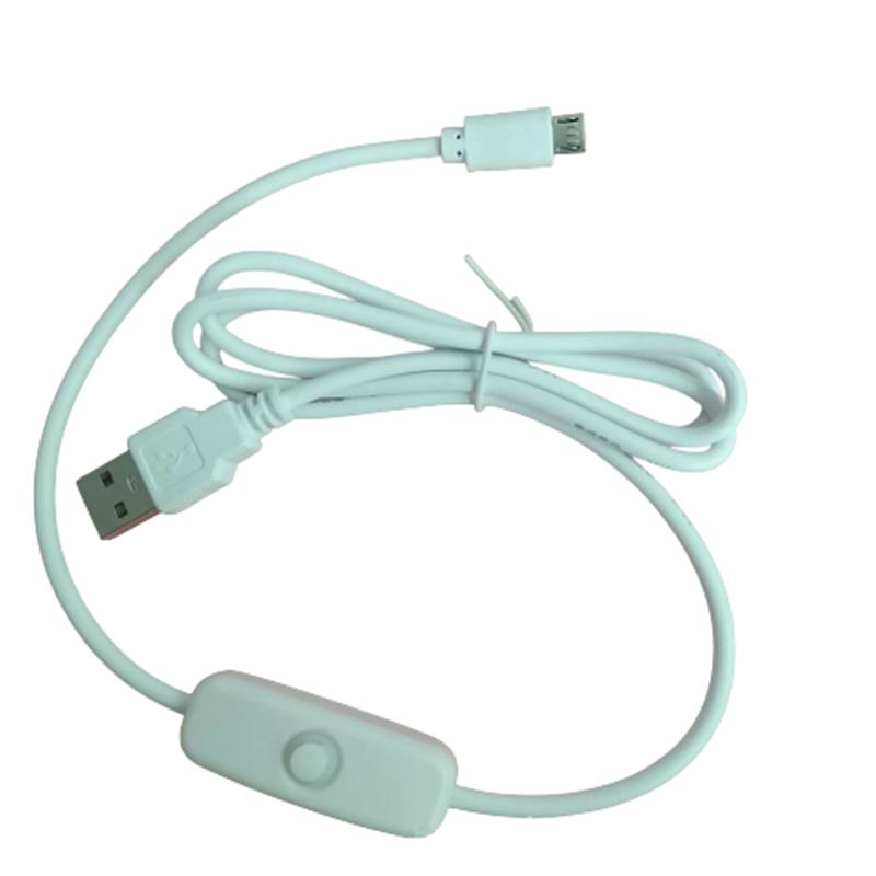 USB-удлинитель с выключателем USB на удлинительный кабель для USB-лампы, USB-вентилятора, светодиодной ленты, лампочки, света