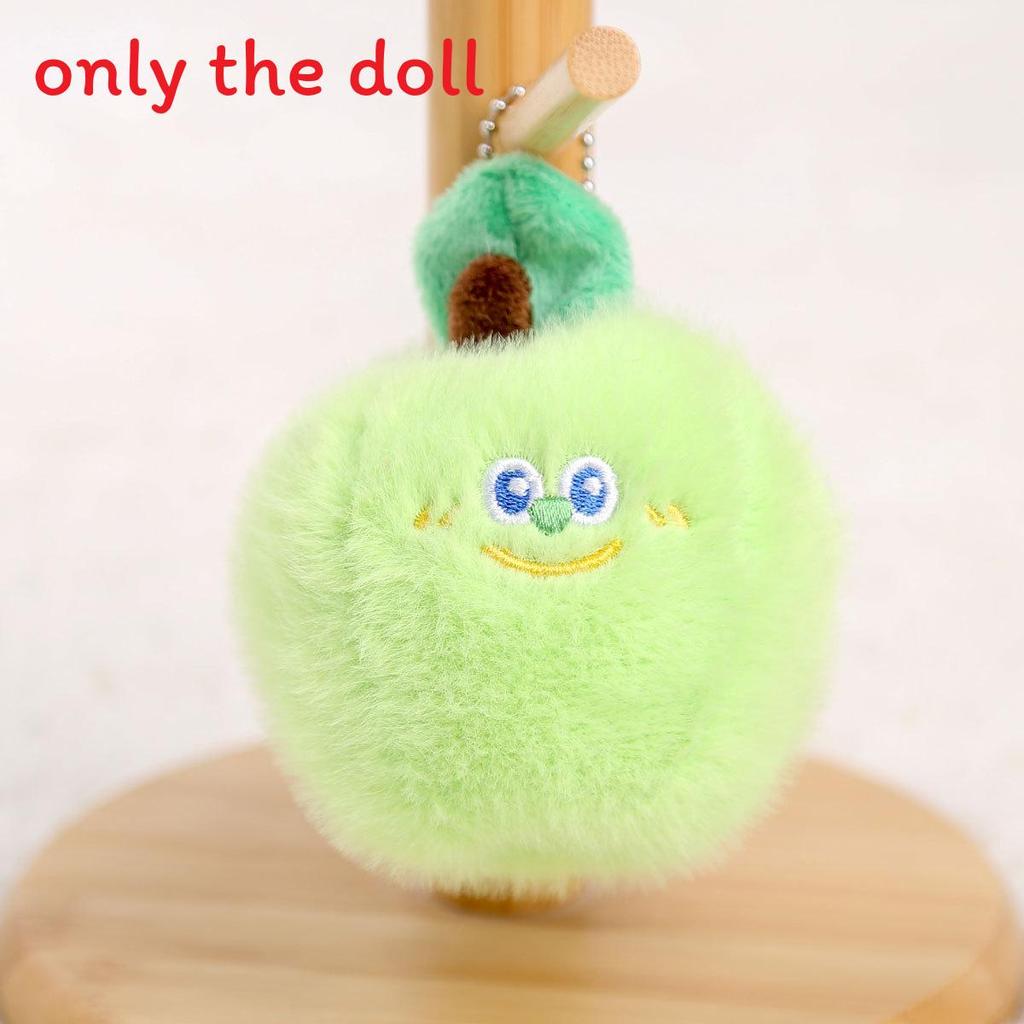Плюшевый брелок Арбуз Баклажан Яблоко Чеснок Морковь для девочек Аксессуар для сумки