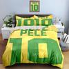 Green number, yellow background. Bedding sets Duvet cover sets Duvet covers Pillowcases(1 * Duvet Cover 2 * Pillowcases, without duvet insert)