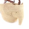 Pristine LOEWE Handbag Elephant Basket Small Raffia Women Used