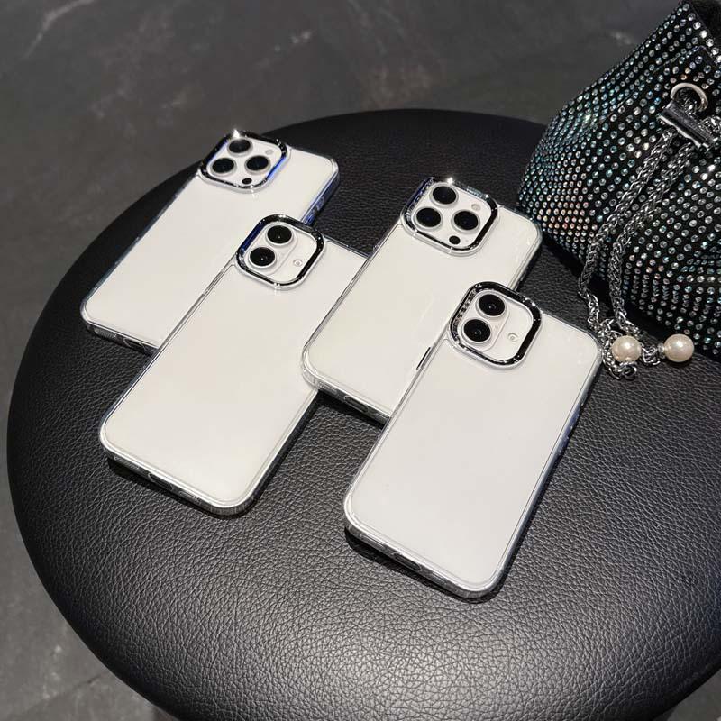 Чехол OnePlus Ace 5 с гальваническим покрытием: Прозрачный, Противоударный, Простой дизайн для NORD 4