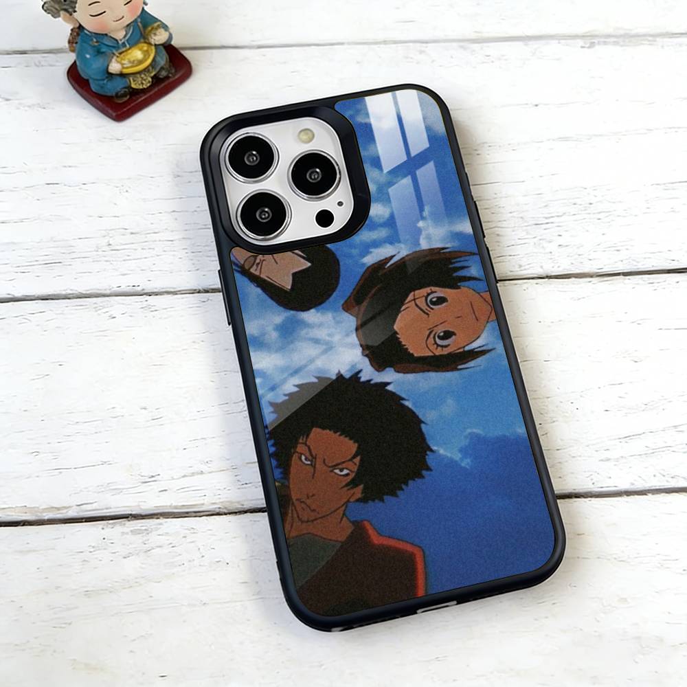 Чехол для телефона Аниме S-Samurai C-Champloo Для iPhone17,16,15,14,13,12,11 Plus,Pro Магнитный с беспроводной зарядкой Magsafe