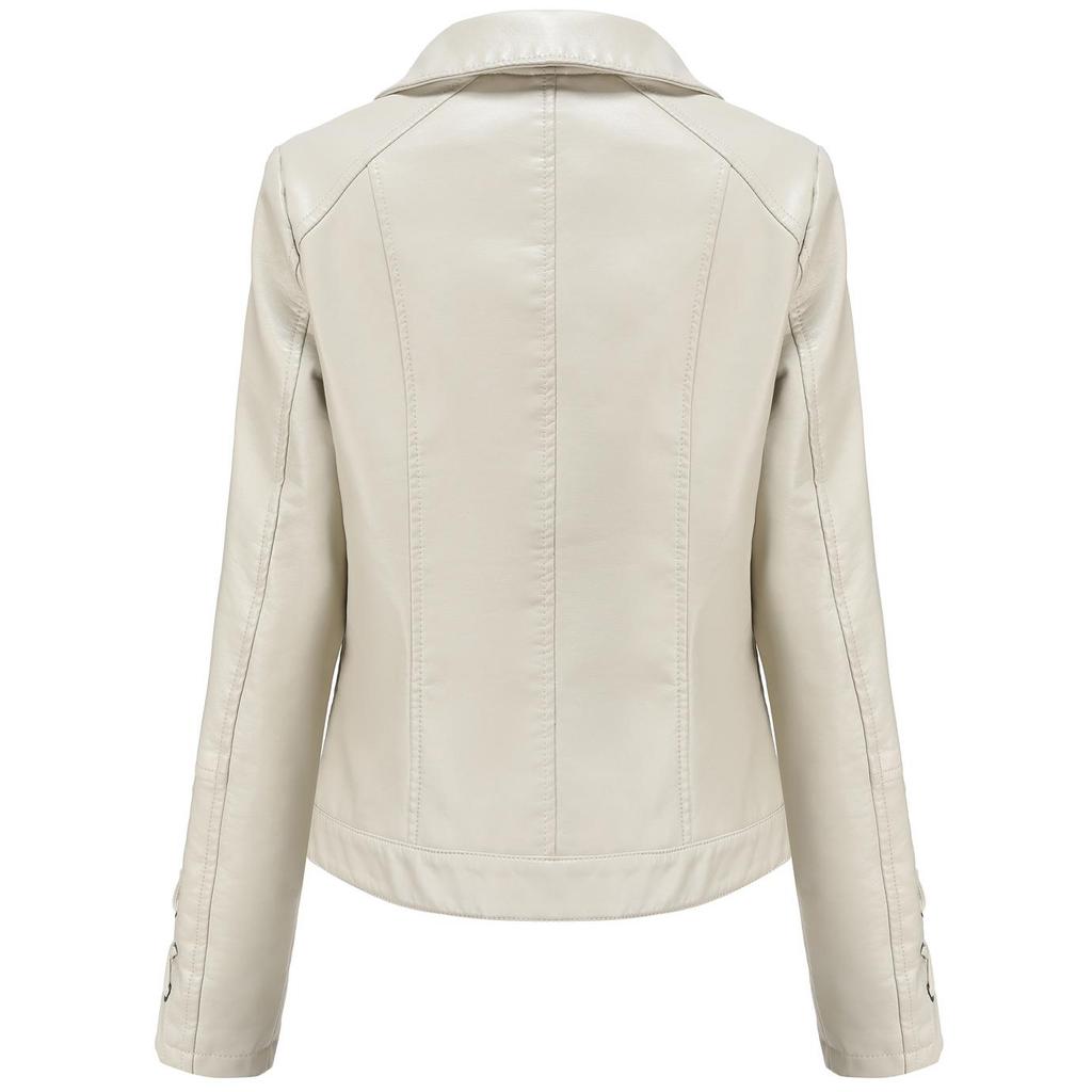 Женская асимметричная укороченная куртка из искусственной кожи на молнии из искусственной кожи, байкерское короткое пальто, тонкая верхняя одежда, винтажная укороченная куртка со шнуровкой, мотоциклетный бомбер, осень-весна, новинка