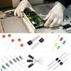 1500Pcs Electronic Components Starter Kit Resistor Capacitor LED Diode Transistor Assortment Pack for DIY Arduino