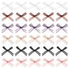 30 шт./лот 2,5x1,5 см Органзовые Бантики Разноцветные Мини Бантики для Ногтей Для Свадебной Вечеринки Декора DIY Ручная Работа Маникюрные Аксессуары