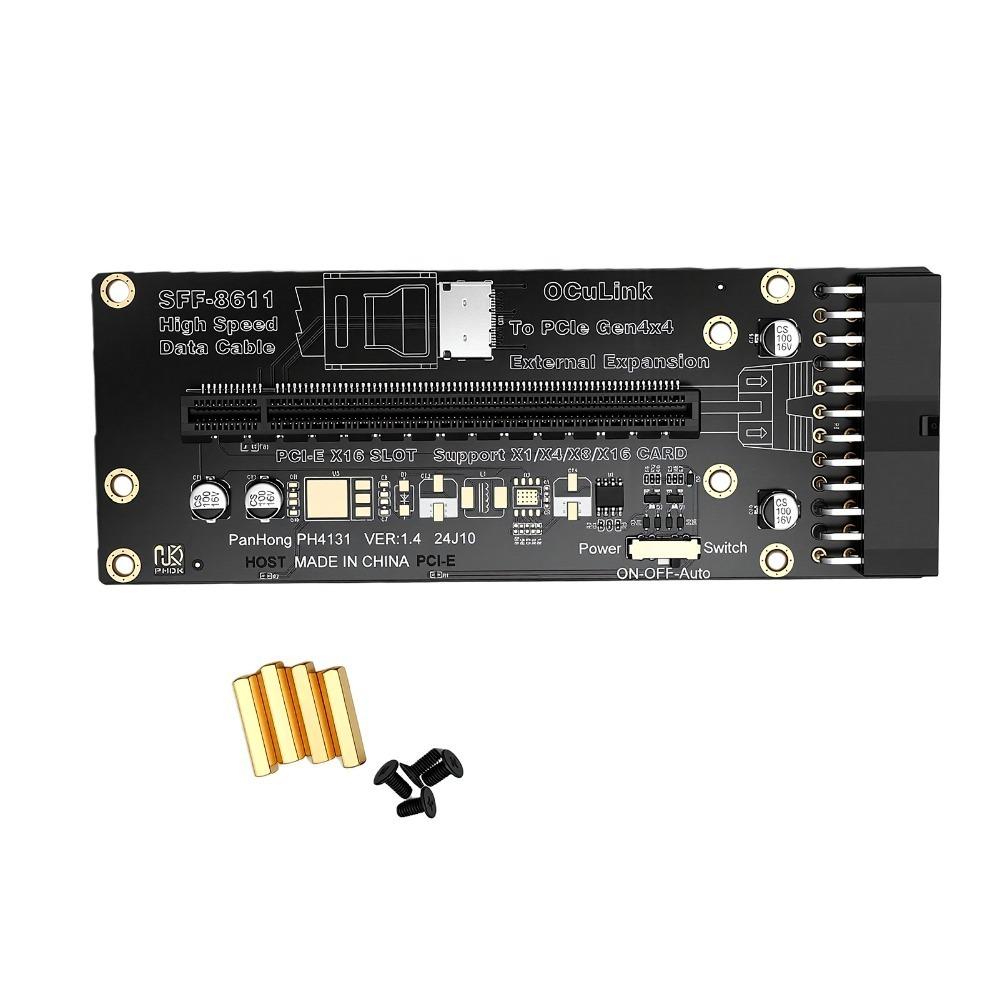 PCIe 4.0 X16 Interface External Graphics Adapter Card SFF-8612 to PCIe X16 Adapter For Desktop PC