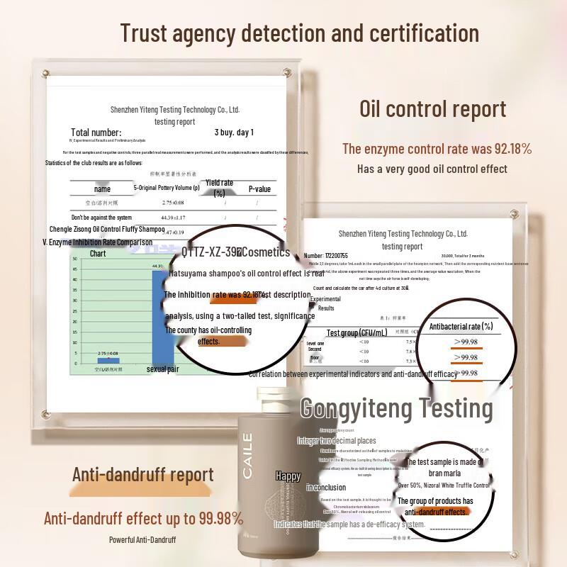 Cai Le White Truffle Oil Control Volumizing Shampoo