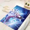 1Pc Fantasy Moonlit Dance Rug, Office Carpet Indoor Outdoor Doormat, Non-Slip, Comfortable, Living, Christmas Halloween,  Xmas Gift S1455
