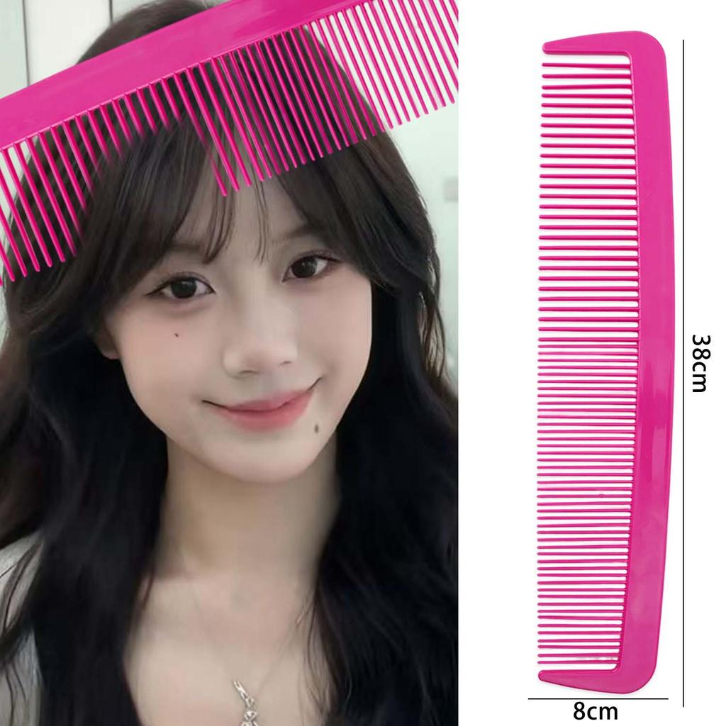 Jumbo Size Dense-tooth Comb Fun Stage Props Massage Combs Hair Styling Detangler Fast Blow Drying Detangling Daily Hair Combing