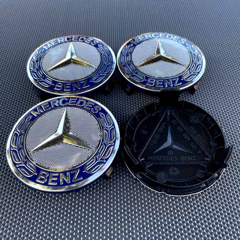 4 шт. 75 мм A1714000025 Колпачки ступиц колес для Mercedes Benz W176 W177 W204 W205 W212 W213 W206 X156 X253 W117 Автозапчасти