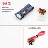 1 Комплект Конвертер Жесткого Диска 3,5 Дюйма Ide На Sata Адаптер Pata Ide 40-контактный На Sata 22-контактный Разъем Жесткого Диска С Кабелем Адаптер Ide На Sata