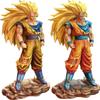 30cm/11.81inch Drogan Boll Son Gocool Ssj3 Figure Super Saiyan 3 Gocool Action Figures Gk Statue Collectionmodel Toys Gift