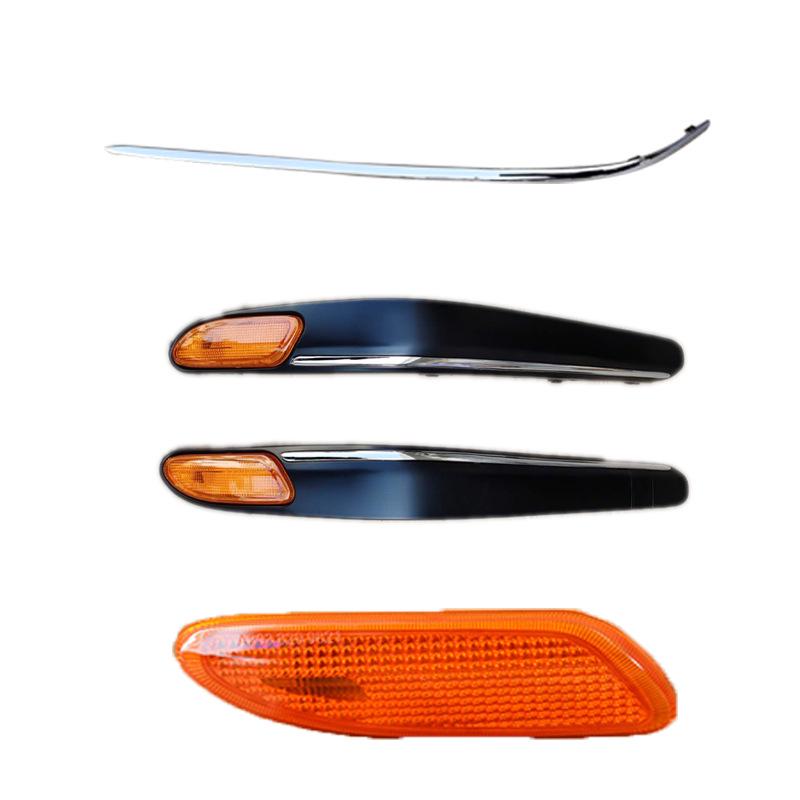 Mercedes-Benz C-Class W203 США Передняя накладка бампера Гальванизированная полоса с боковой световой полосой C180 C200 C260