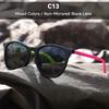 New KDEAM Brand Simple Stylish Design Vintage Men Polarized Sunglasses Fashion Women Oval Glasses Filter Reflected Light Eyewear