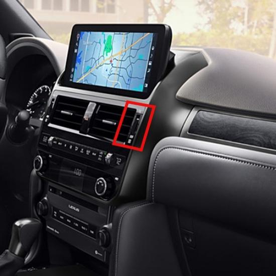 Car Dashboard Air vent Mount Phone Holder Bracket Clip For Lexus GX460 21-23