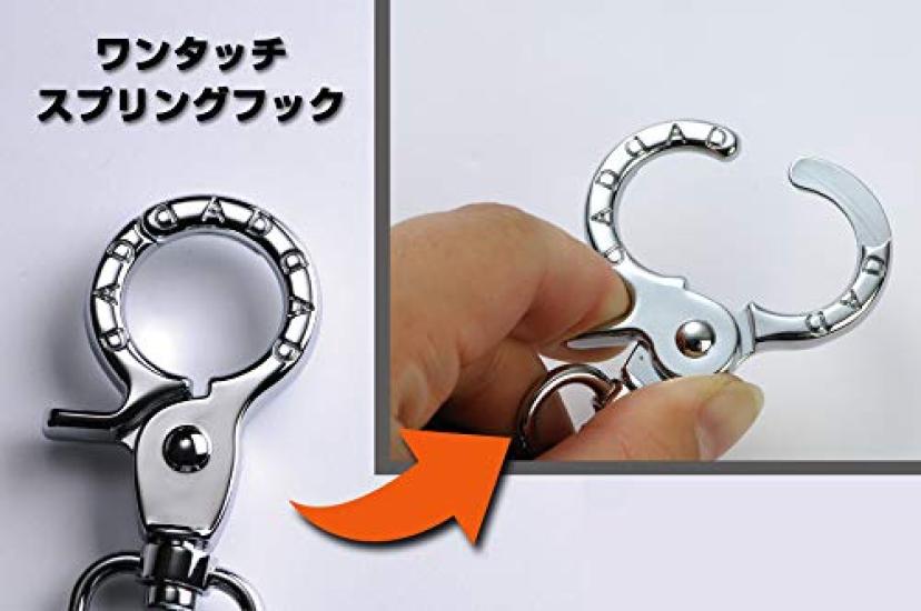 Умный ключ Чехол для умного ключа 2 Кожа Monogram Эмаль Глубокий G.A.D. [Маленький кейс] Красный/Золотой HA566-03