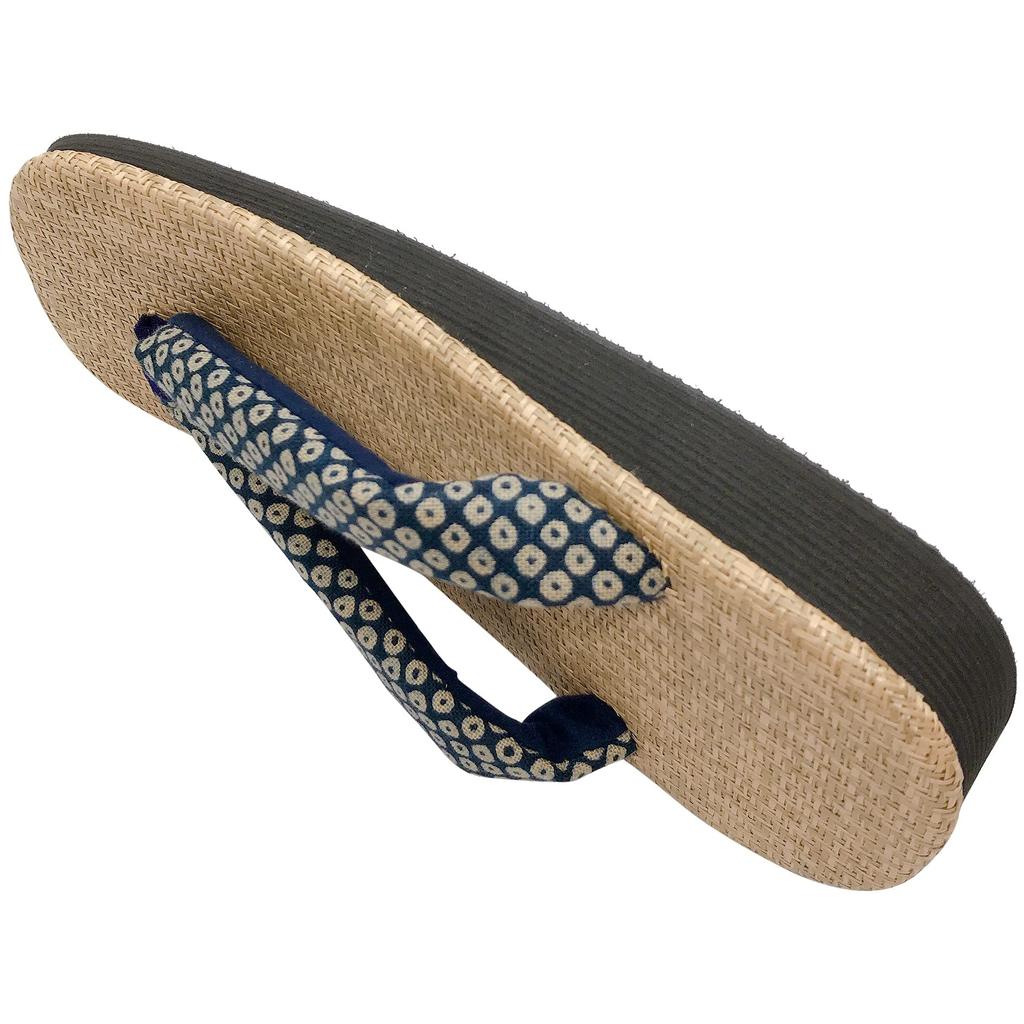 Сандалии Setta Panama из окрашенной губки Kanoko LL [Edoten], передняя часть, подкладка, Япония, стринги,