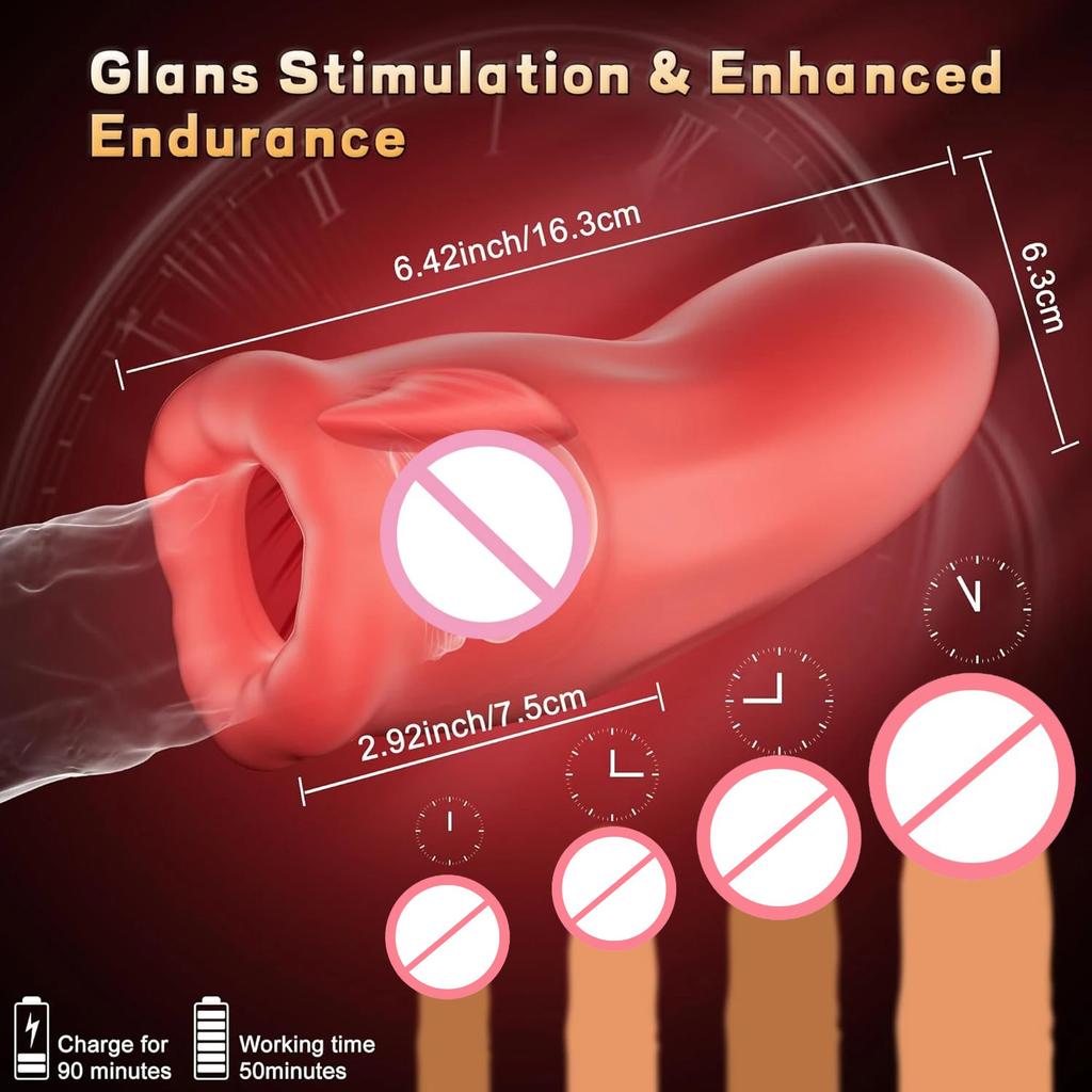 Мужская мастурбационная чашка для сосания, минет, тренажер для головки, массажер для пениса, карманная киска, мастурбатор, вибратор для стимуляции члена, секс-игрушка для мужчин