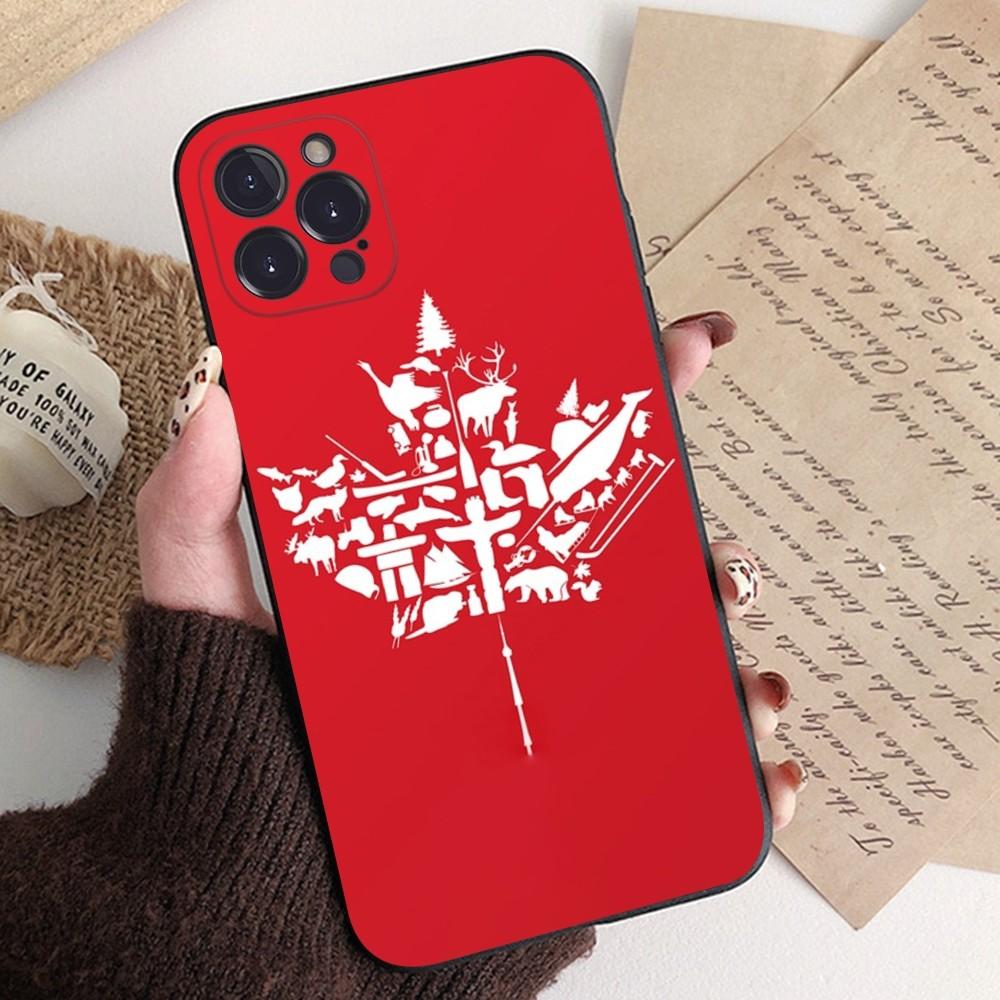Чехол для телефона с канадским флагом для iPhone Samsung Galaxy Redmi Xiaomi Note SA 6 7 8 9 10 11 12 13 14 15 16 20 21 22 23 53 54 Pro Max Plus Ultra TPU Soft