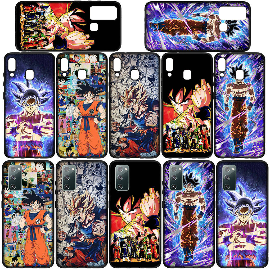 Чехол для iPhone 16 15 Xiaomi Redmi Note 14 13 12 11 Pro Max X 16e Samsung Galaxy S25 S24 S23 Moto OPPO Huawei Dragon Ball DragonBall Goku Чехол для телефона
