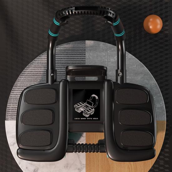 Ролик для пресса с автоматической поддержкой локтя и отскоком для мужчин и женщин