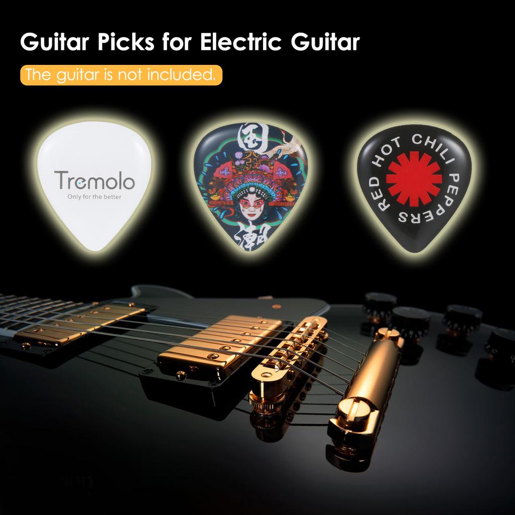 3шт медиаторы музыкальные инструменты аксессуары для электрогитары бас (тяжелый)