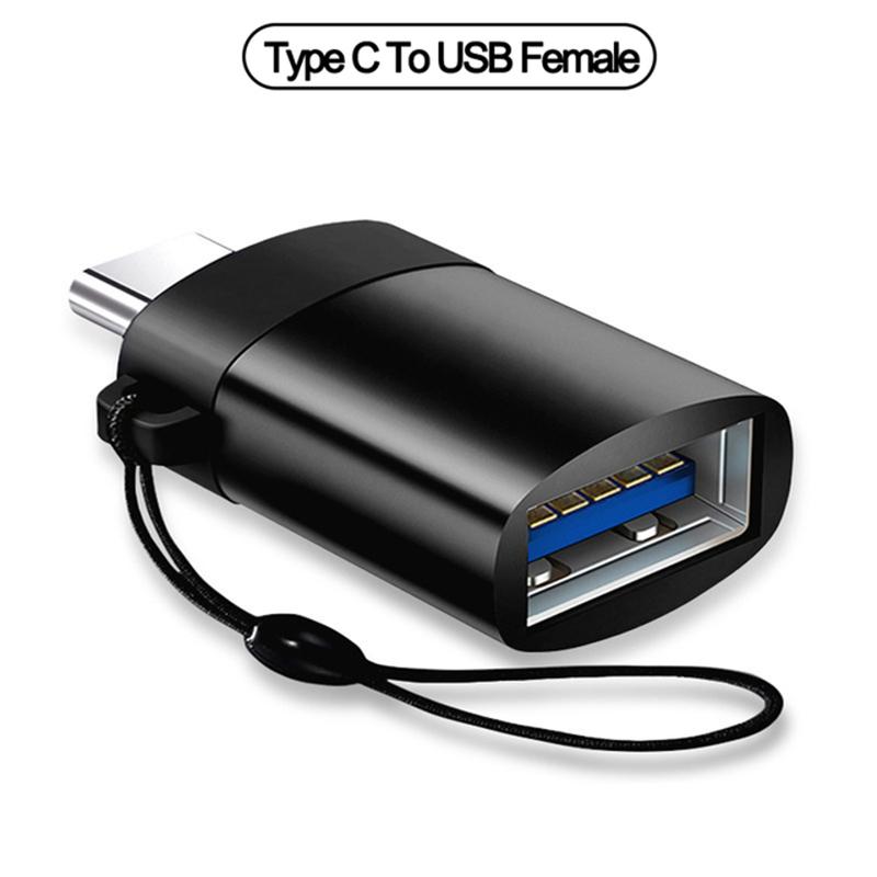 USB 3.0 OTG адаптер USB-C на USB A конвертер подходит для Macbook Samsung Xiaomi Huawei USB-C OTG коннектор