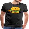 Футболка Свитшот Худи Топ Catburger для Мужчин Женщин Детей Черный