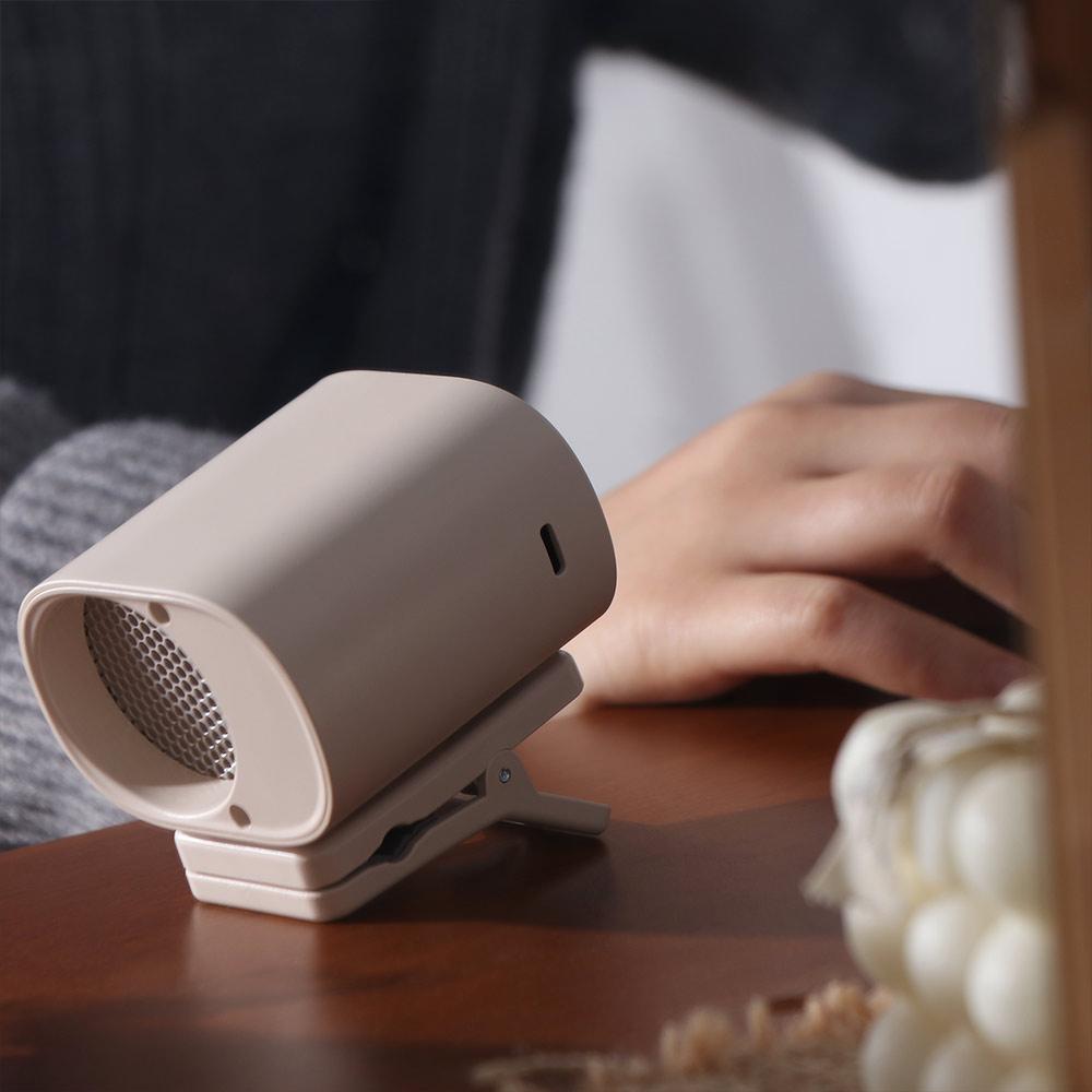 Powerful Desk Fan Belt Fan Lightweight Cooling Fan Multifunction Waist Clip Fan Home Office