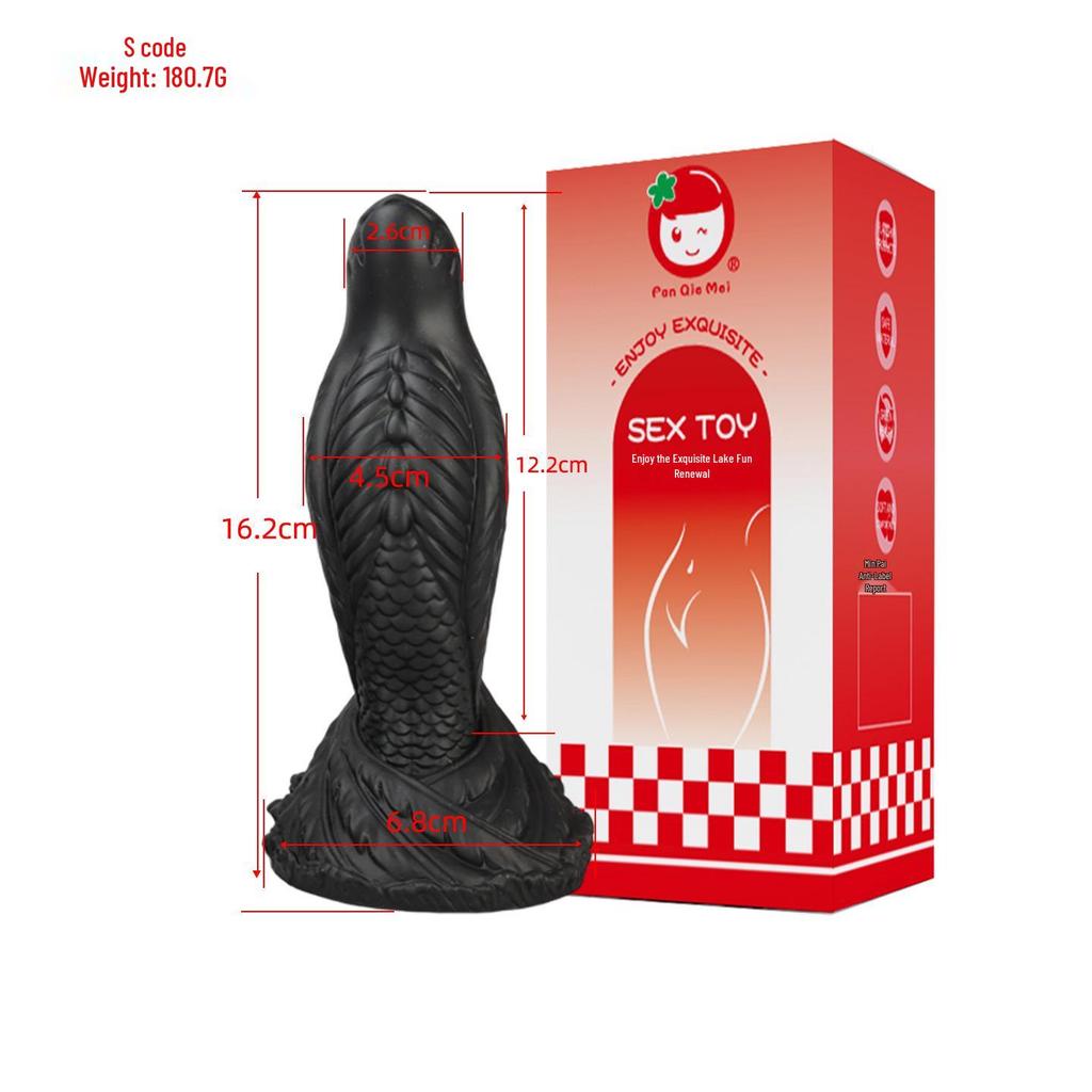 Силиконовый мастурбатор двойного назначения для всех полов