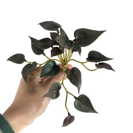 Имитация зеленого растения Суккуленты Руки на ощупь не увядшие Не выцветают Легкий уход Тонкая работа Орнамент Листья кориандра Искусственный лист