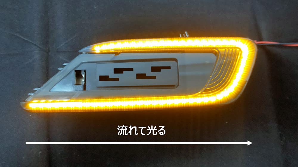 Светодиодные динамические указатели поворота в крыло MINI Compatible Fiber LED для Clubman, дымчатые, пара OEM, с отменятелем предупреждения о перегорании лампы hotimp® F54,