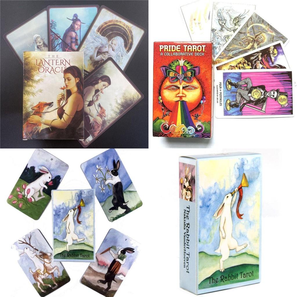 Мистическая колода Таро и набор карт Оракула для просветляющего опыта настольной игры