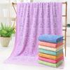 Ultra Fine Fiber Large Bath Towel for Women Soft and Absorbent Lightweight Children's Cartoon Printed Towel Quilt