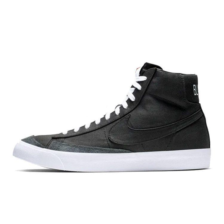 Nike Кроссовки Blazer Mid 77 Canvas Черные CD8238-001