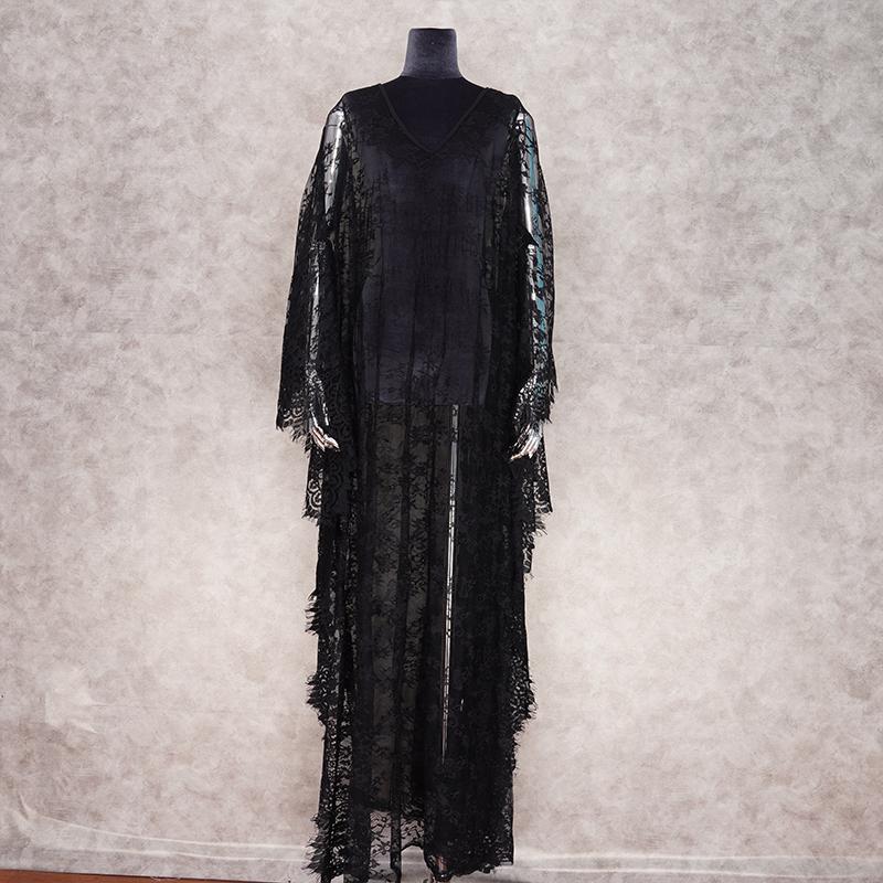 Кружевное женское длинное парео EDOLYNSA размер единый 160*160см