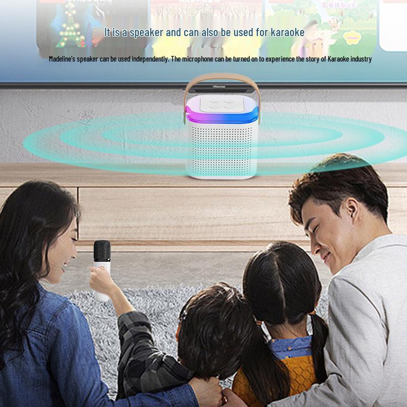 Y1 Беспроводная Bluetooth Портативная Уличная Колонка с Микрофоном для Караоке