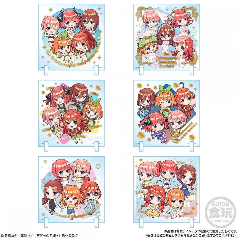 The Quintessential Quintuplets Chibi Characryl The Quintessential Quintuplets 1 коробка 10 шт. 